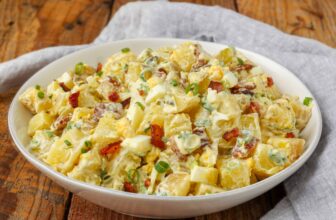 Bacon Potato Salad – Barefeet within the Kitchen
