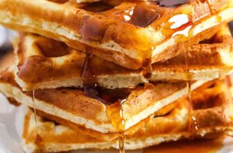 Homemade Waffle Recipe – Spend With Pennies