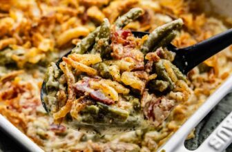Easy Green Bean Casserole (No Cream of Mushroom!)