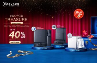 Enjoy next-level cleaning with the ECOVACS DEEBOT T30S this Black Friday