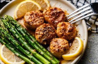 Lemon Garlic Scallops – The Stay At Home Chef
