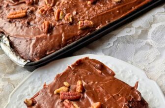 TEXAS SHEET CAKE – The Southern Lady Cooks