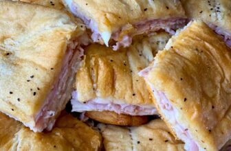 CORDON BLEU CRESCENT SANDWICHES – The Southern Lady Cooks