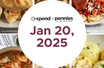 Weekly Meal Plan Jan 20, 2025