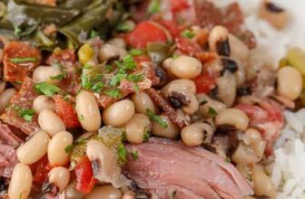 Black Eyed Peas Recipe (with Ham)