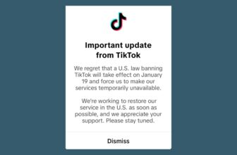 Well, it happened – TikTok goes offline in the US hours before ban