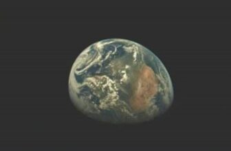 The secretive X-37B space plane snapped this picture of Earth from orbit