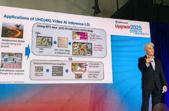 NTT Unveils Low-power AI Inference Chip for Real-Time 4K Video Analysis at Upgrade 2025
