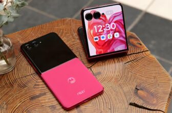 You’ll have to wait until April 24 to know if Motorola was brave enough to make a wooden Razr