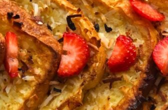 BAKED COCONUT FRENCH TOAST – The Southern Lady Cooks