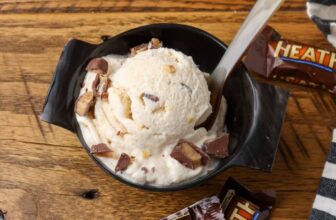 Heath Bar Ice Cream – Barefeet in the Kitchen