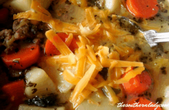 HAMBURGER POTATO SOUP – The Southern Lady Cooks