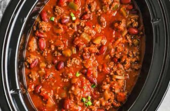 Crockpot Chili Recipe