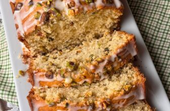 PISTACHIO LOAF CAKE – The Southern Lady Cooks